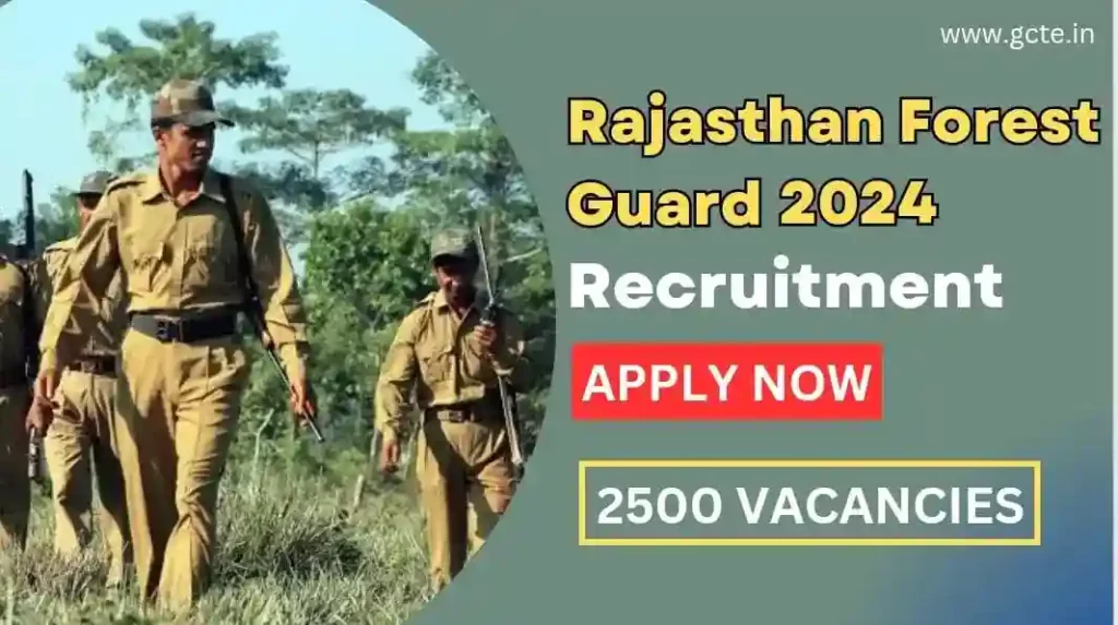 Rajasthan Forest Guard Recruitment 2024